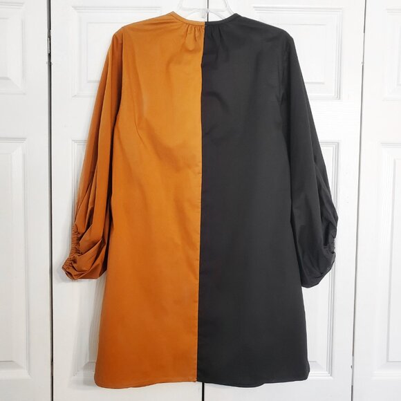 Crosby by Mollie Burch Liv Color Block Split Round Neck 3/4 Sleeve Butto… - Picture 5 of 9